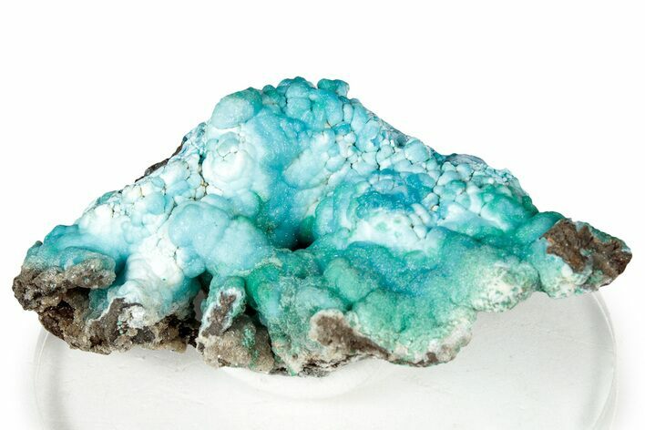 Sparkling Vibrant Blue-Green Hemimorphite - Congo #332911